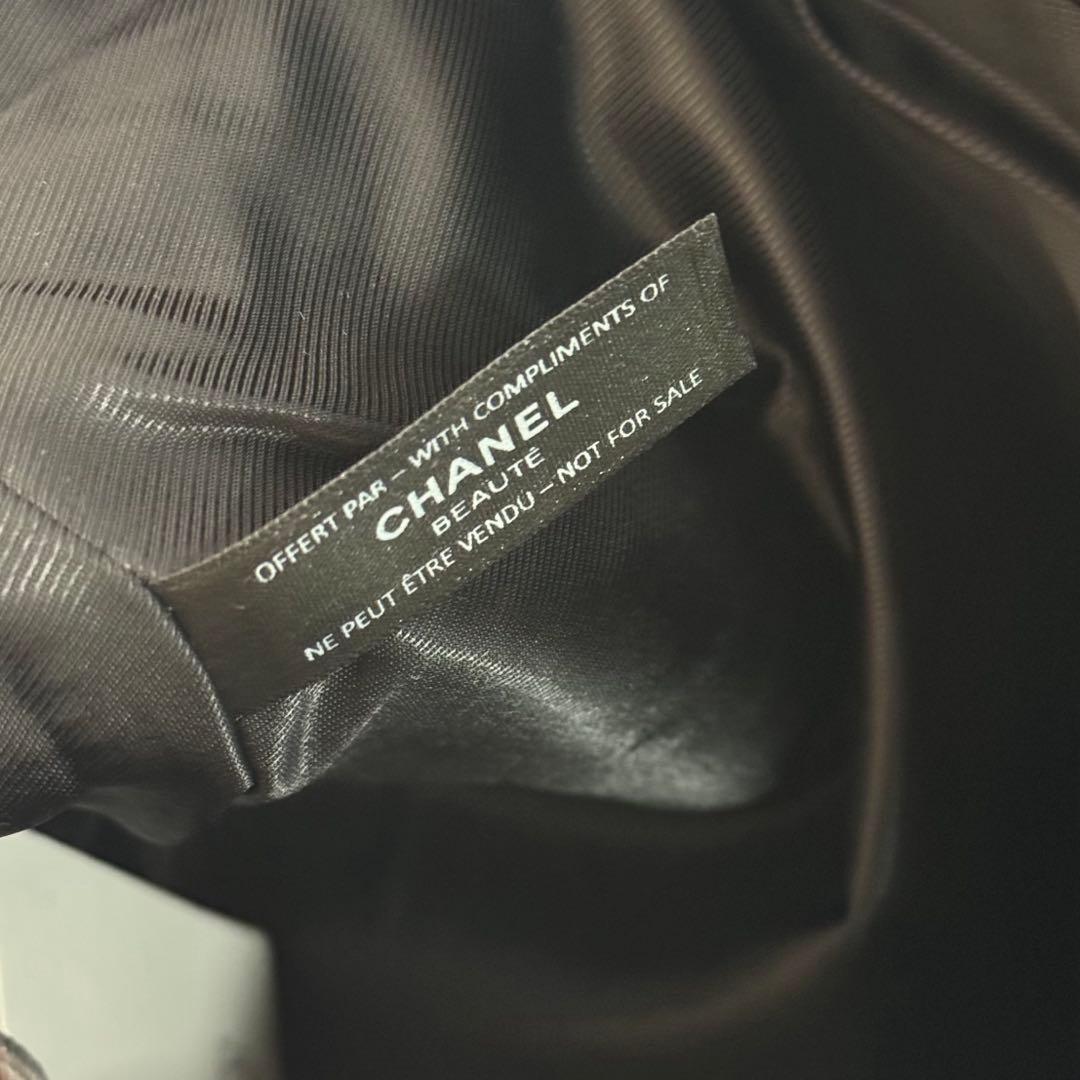 CHANEL VIP ノベルティ 千鳥柄　スパンコール トートバッグ