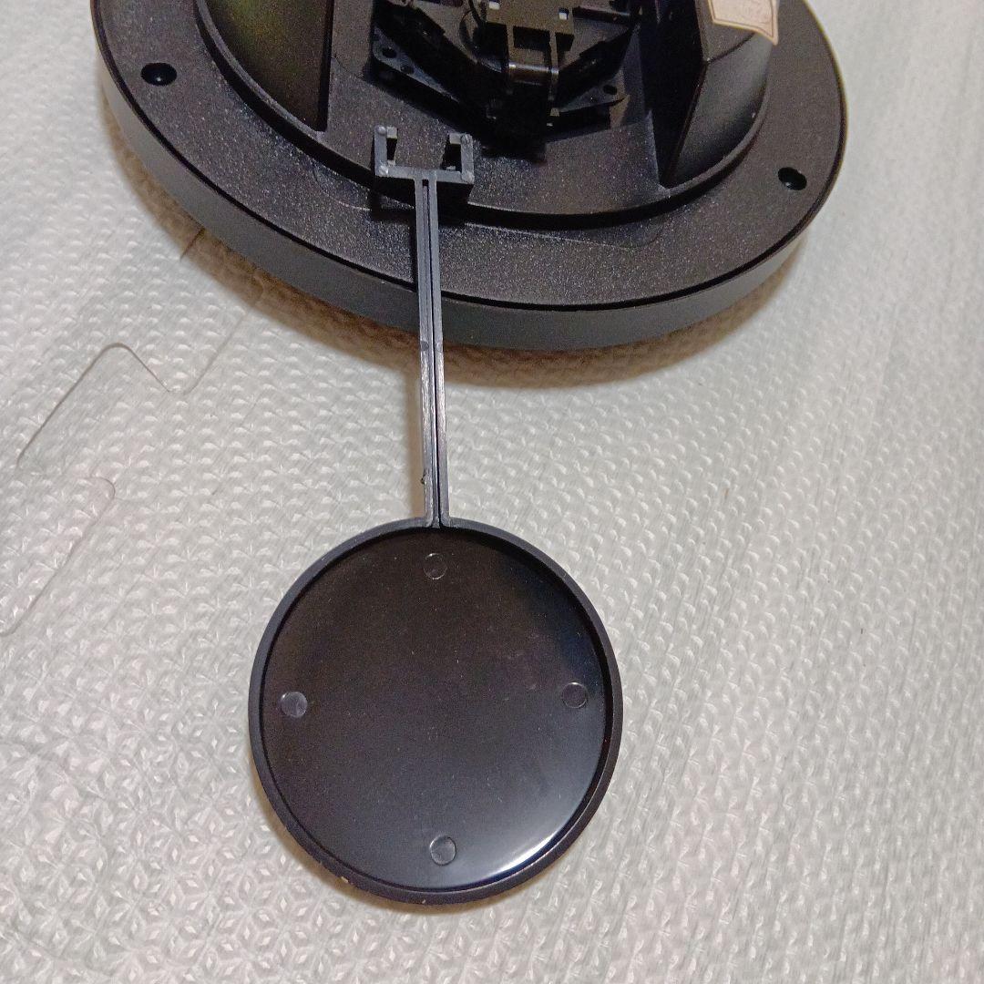 新品未使用品　SOCRATES ソクラテス　振り子時計　壁掛けクロック　猫　黒