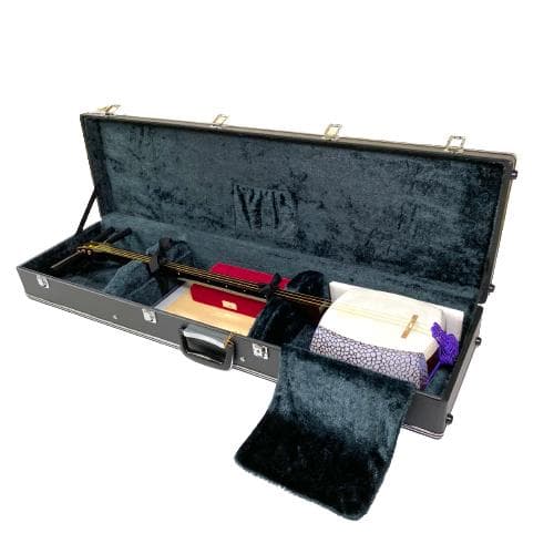 新品 日本製 三味線ハードケース 細棹・中棹用 大容量