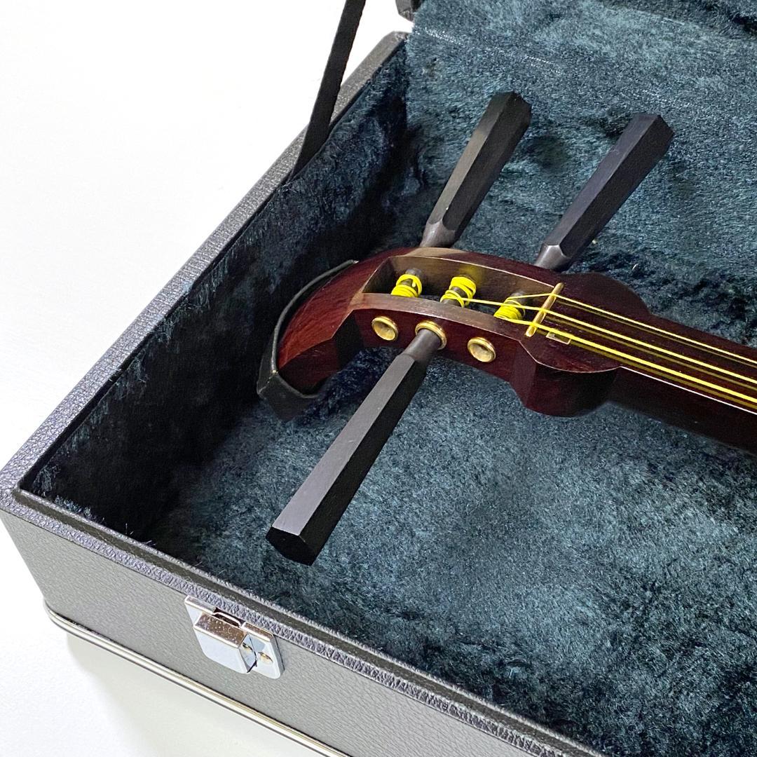 新品 日本製 三味線ハードケース 細棹・中棹用 大容量