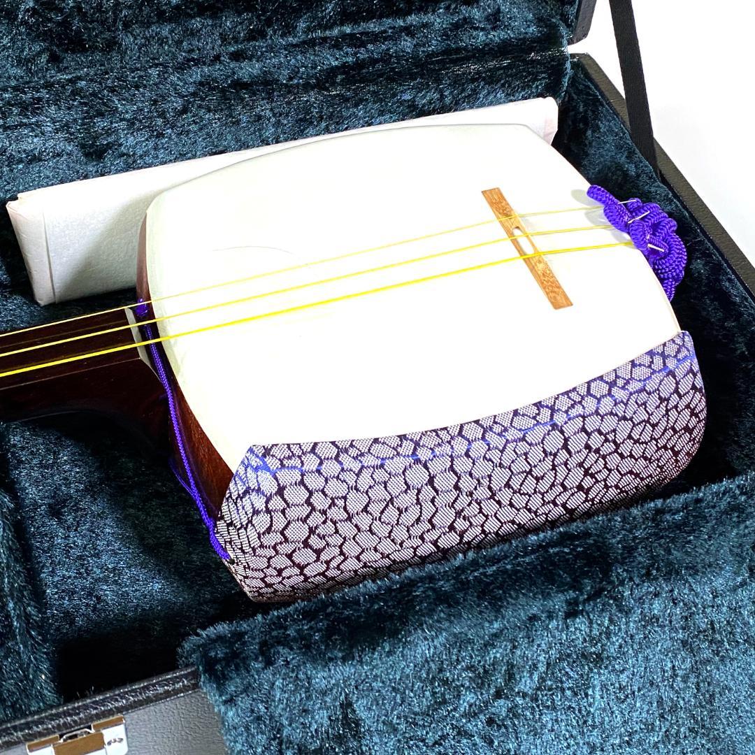 新品 日本製 三味線ハードケース 細棹・中棹用 大容量