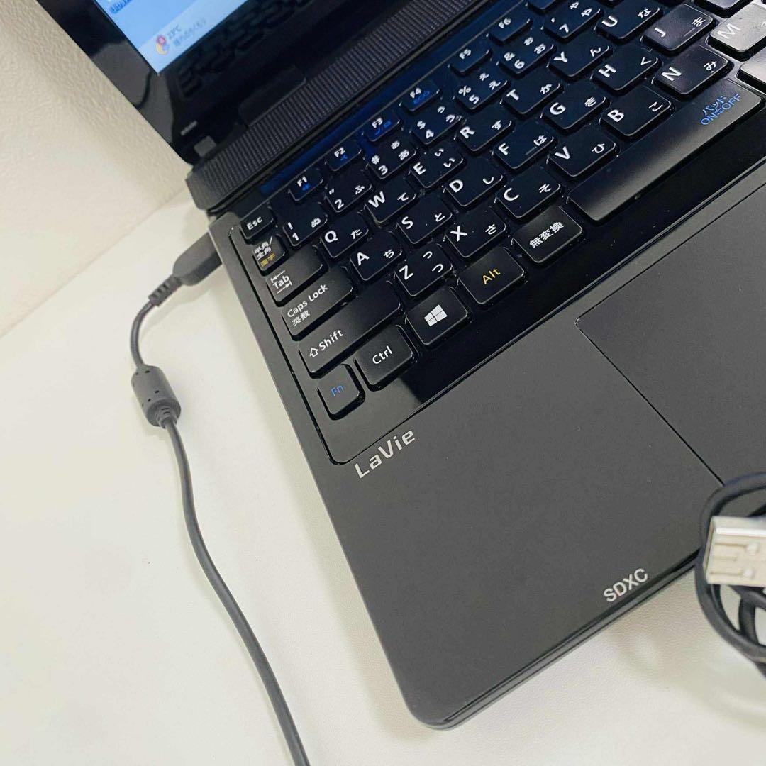 Y861 NECノートパソコンSSD高速 Windows11オフィス2024付き