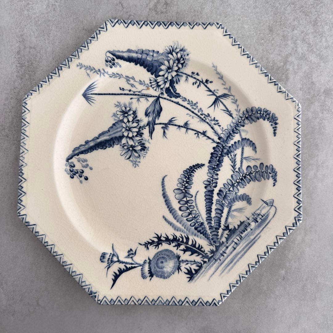 フランスアンティーク　クレールフォンテーヌ　Indiana オクトゴナル