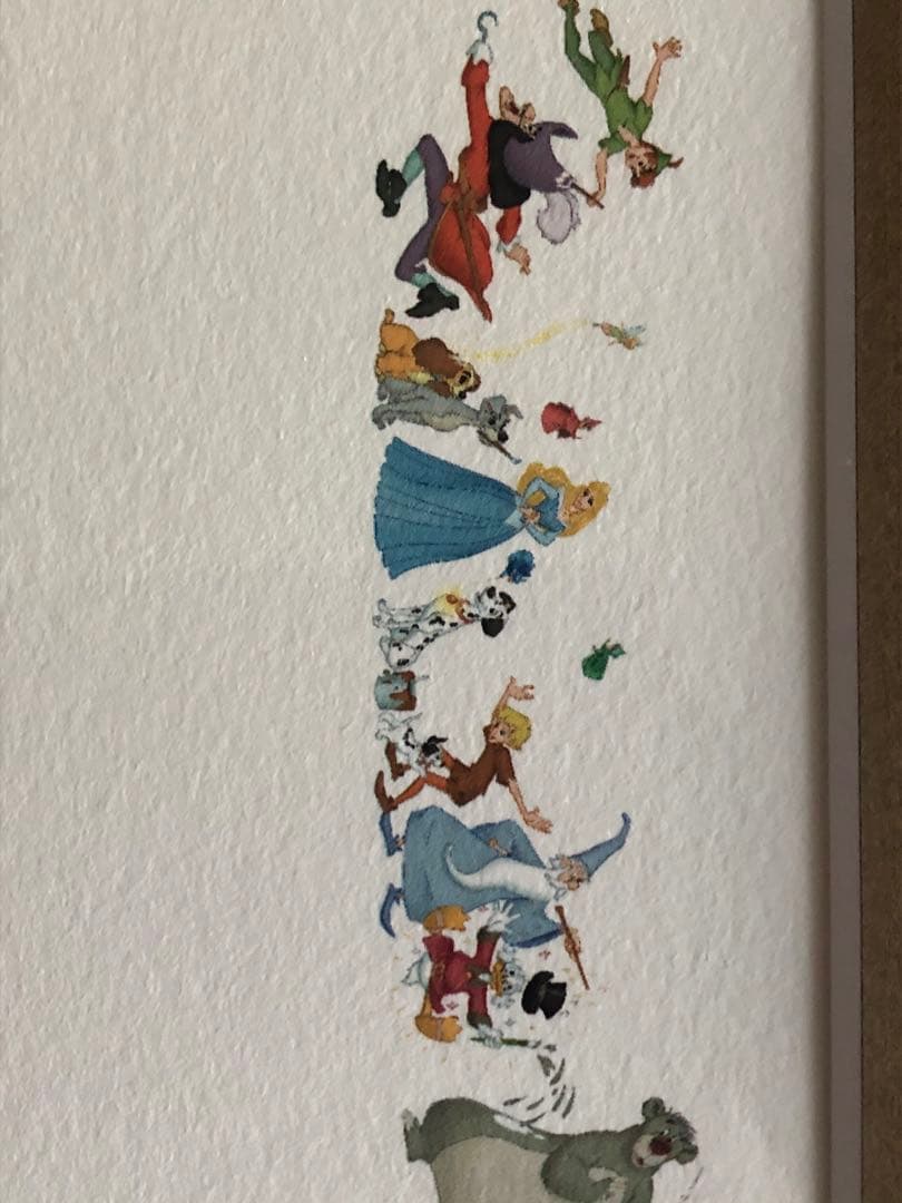 超貴重！【非売品】ウォルトディズニー100th アートフレーム