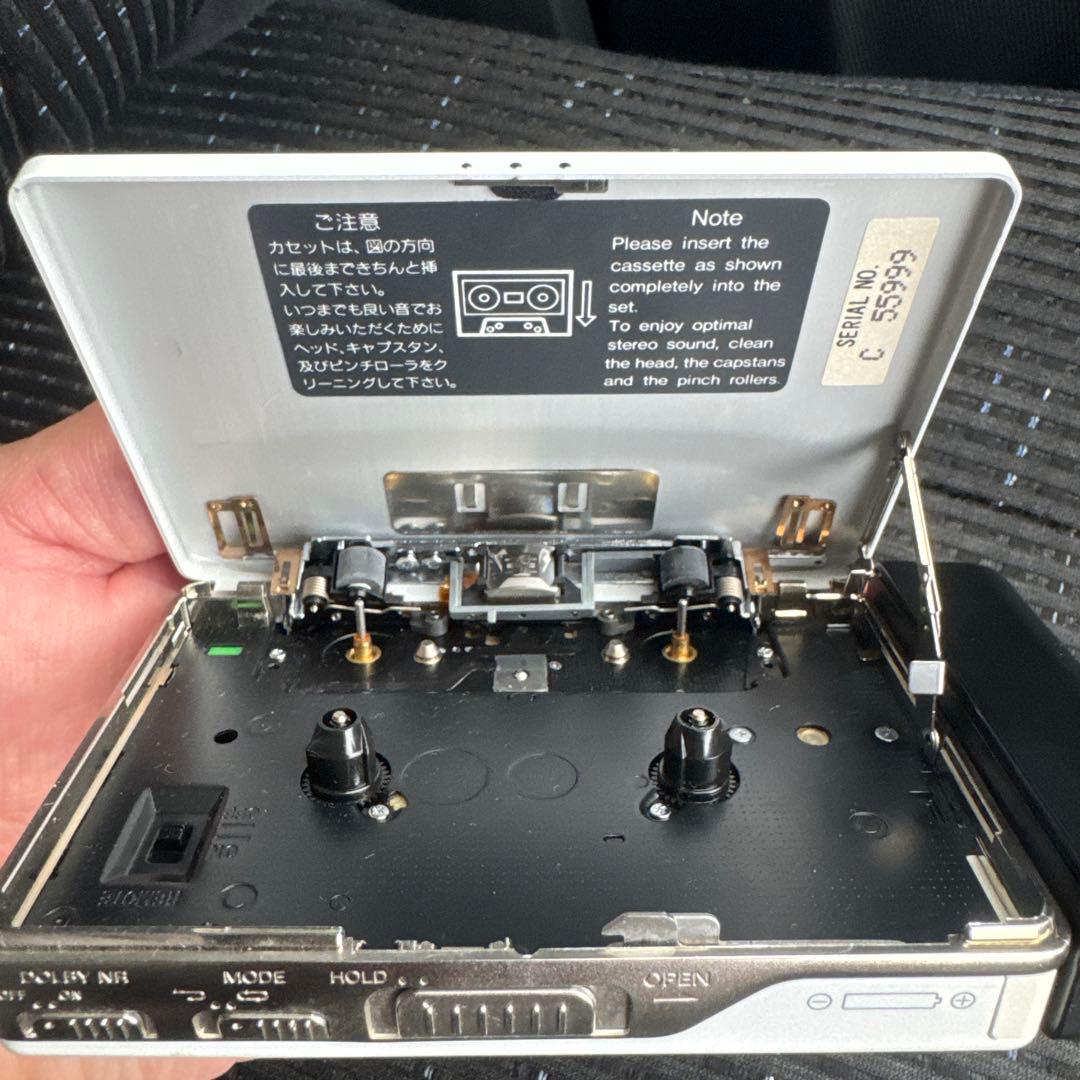 【希少/当時物】SONY カセットウォークマン WM-600 ブラック ジャンク