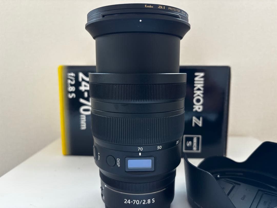 NIKKOR Z 24-70mm f/2.8 S kenko保護レンズ付き