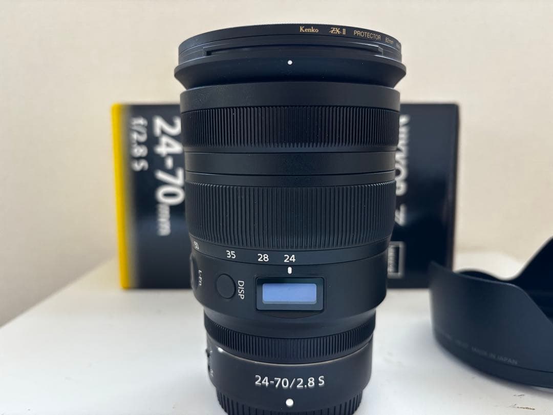 NIKKOR Z 24-70mm f/2.8 S kenko保護レンズ付き