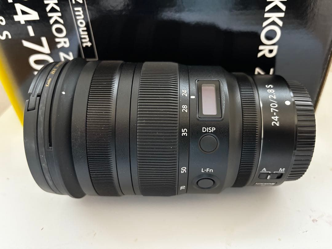 NIKKOR Z 24-70mm f/2.8 S kenko保護レンズ付き