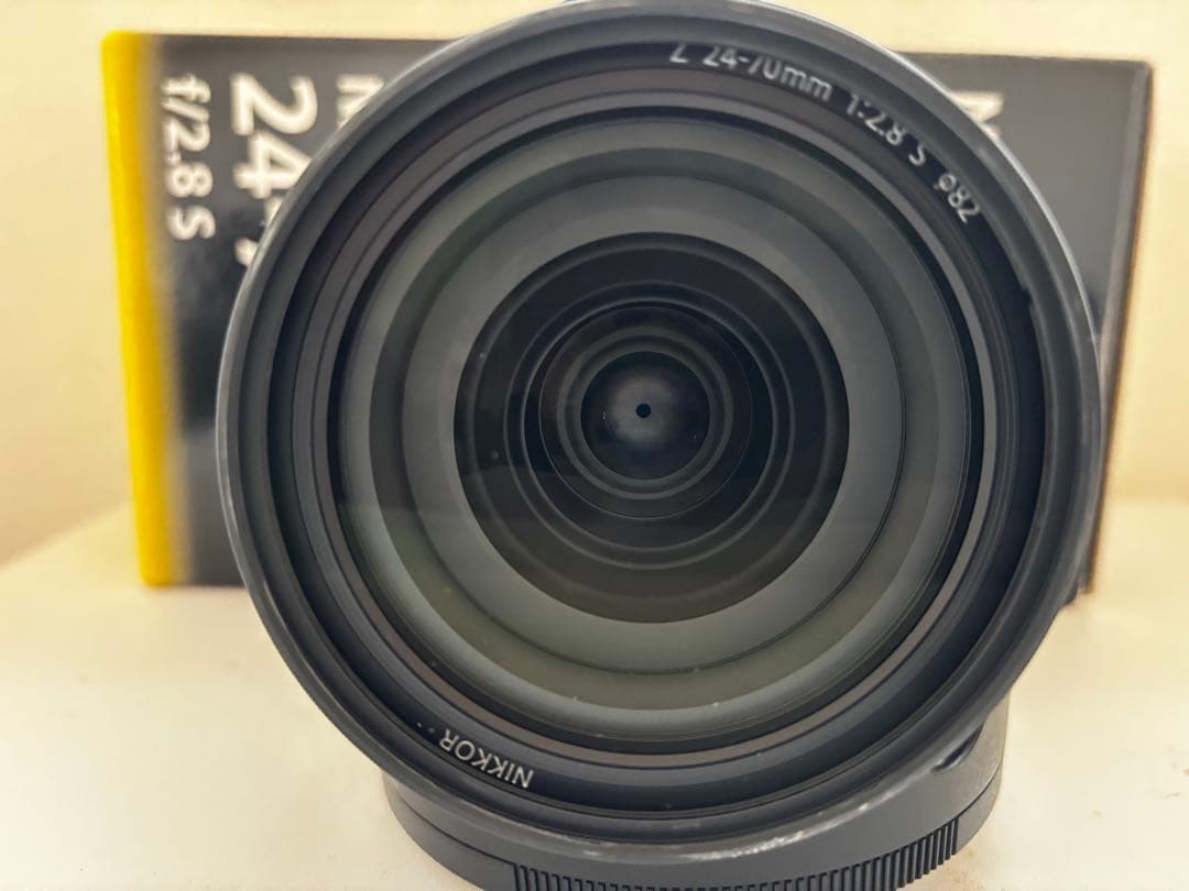 NIKKOR Z 24-70mm f/2.8 S kenko保護レンズ付き