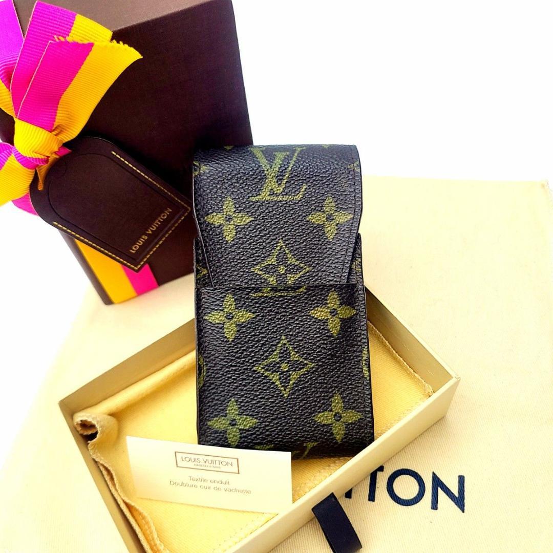 ルイヴィトン モノグラム タバコケース シガレットケース エテュイ IQOS