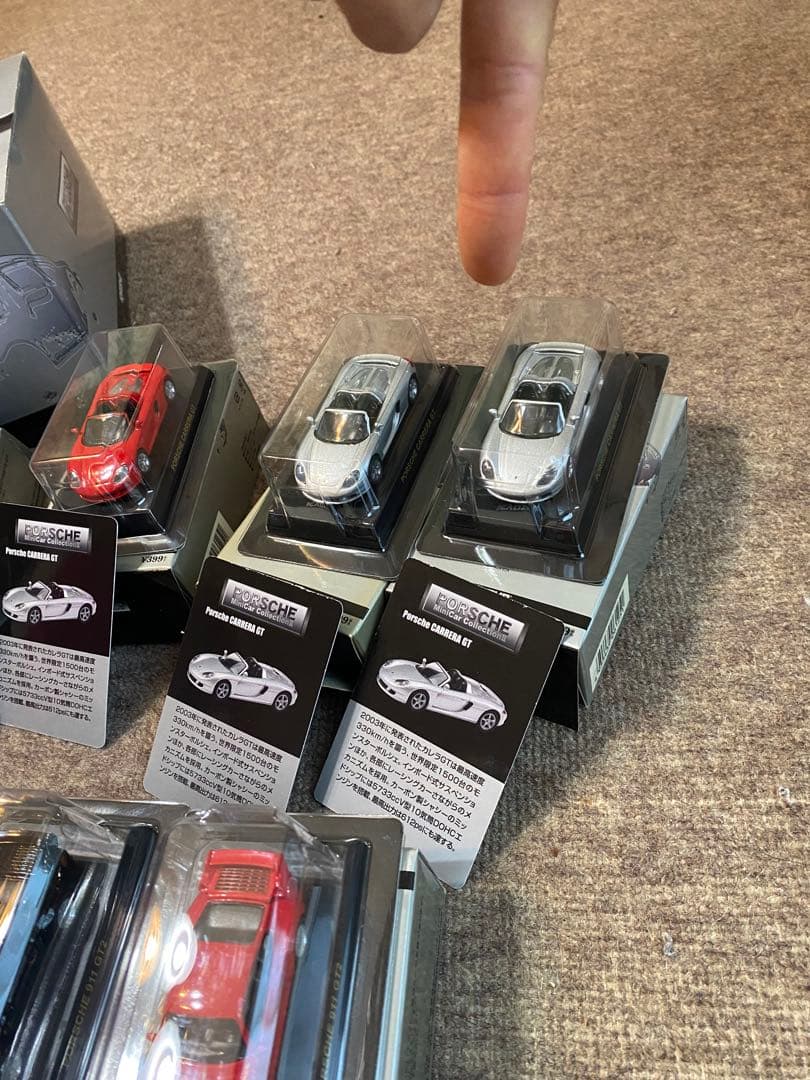 新品未使用京商【ポルシェ】ミニカーシリーズ2コレクションマニア外車海外車1/64