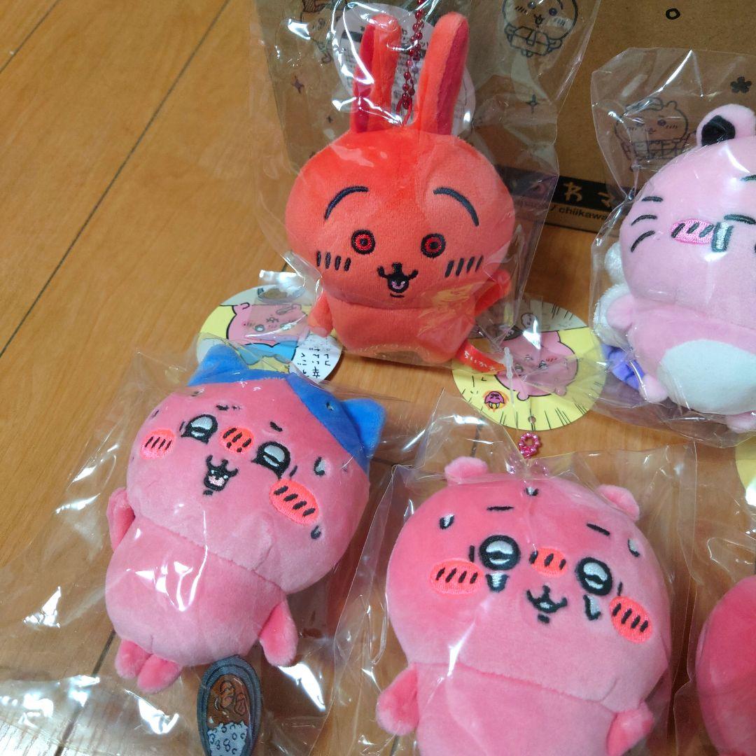ちいかわ　すっごく辛いんだッ　あかいうさぎ　キメラ　マスコット　５点セット！