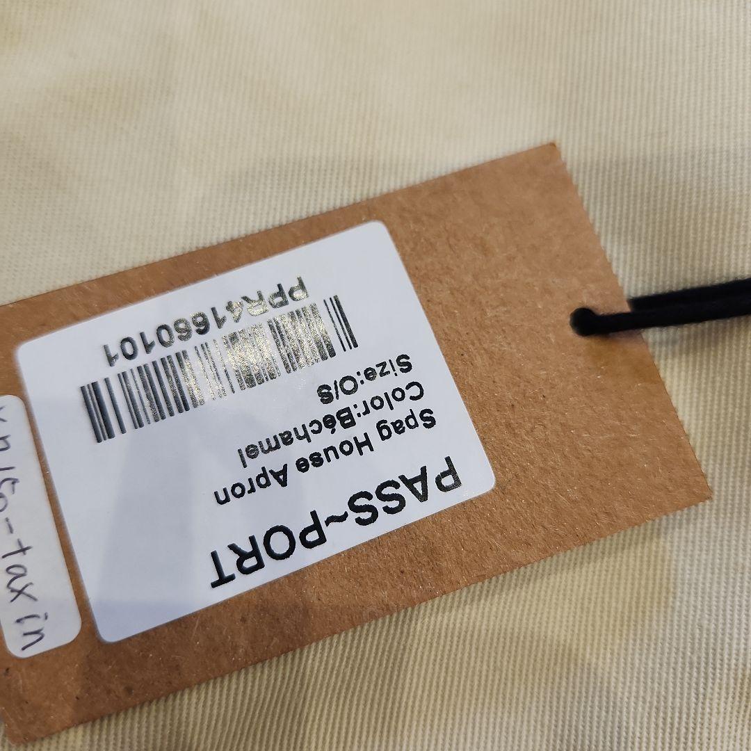 新品✨PASS~PORT Spag House エプロン ベシャメル