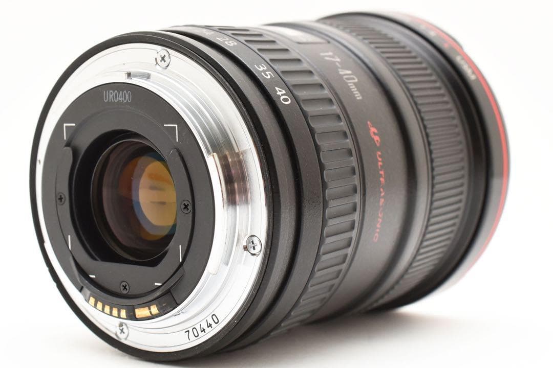 美品　Canon EF 17-40mm f/4L USM 広角ズームレンズ