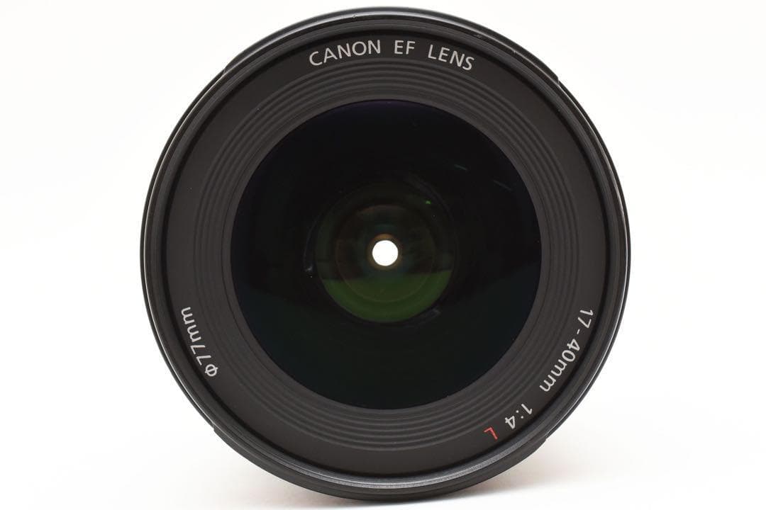 美品　Canon EF 17-40mm f/4L USM 広角ズームレンズ
