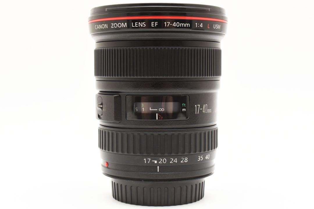 美品　Canon EF 17-40mm f/4L USM 広角ズームレンズ