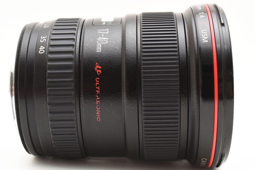 美品　Canon EF 17-40mm f/4L USM 広角ズームレンズ