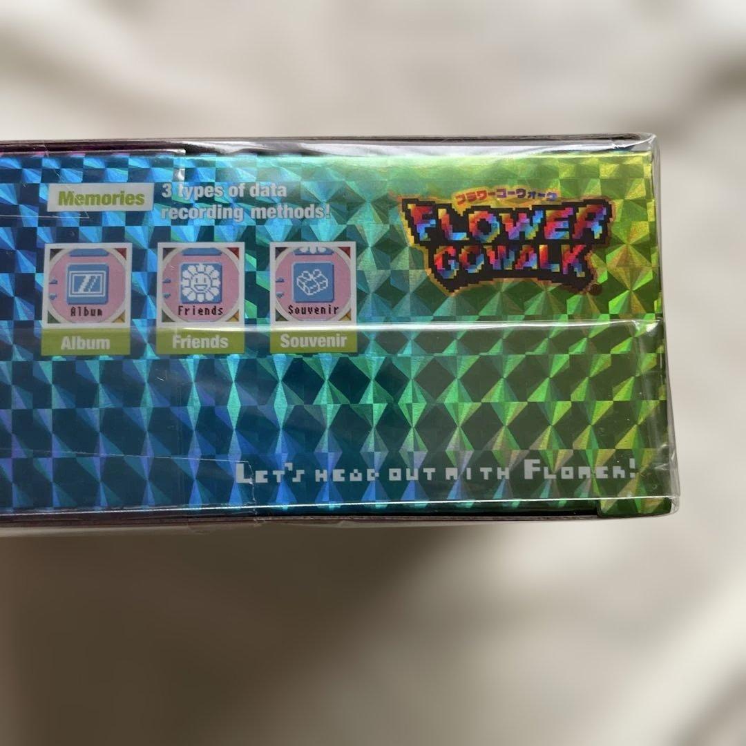 FLOWER GOWAL CLOCK ブラック・ホワイト