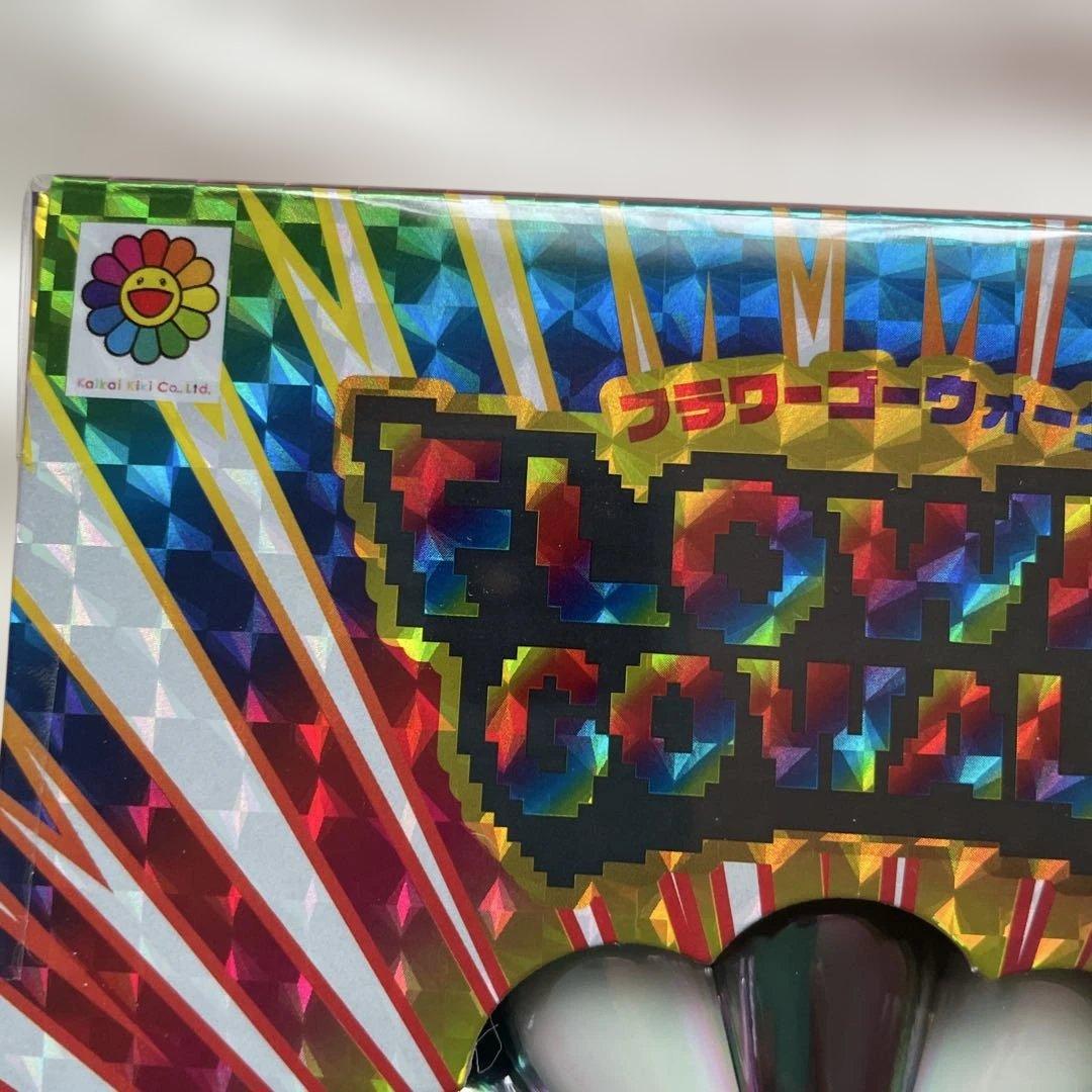 FLOWER GOWAL CLOCK ブラック・ホワイト