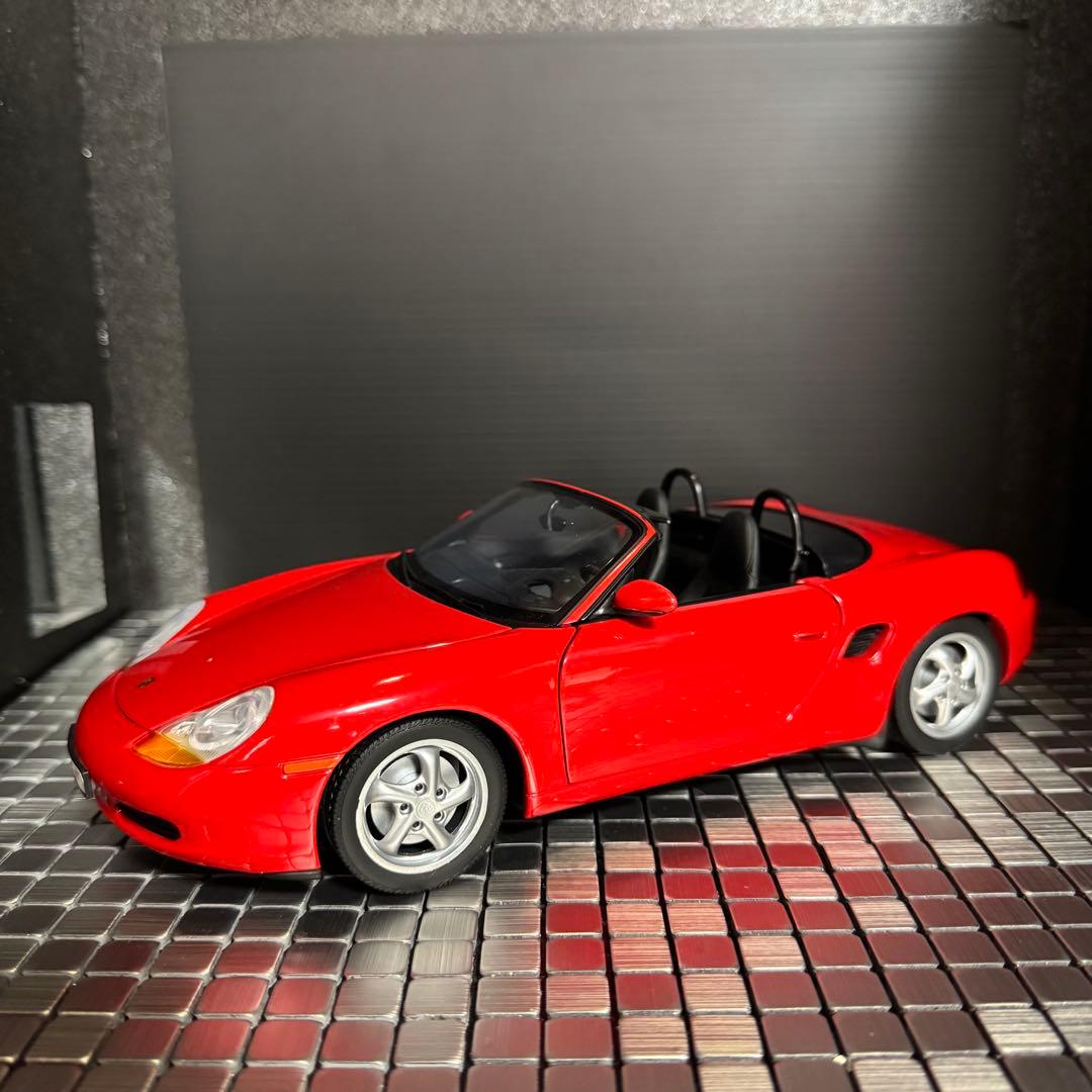 UTモデル　ポルシェ　ボクスター レッド