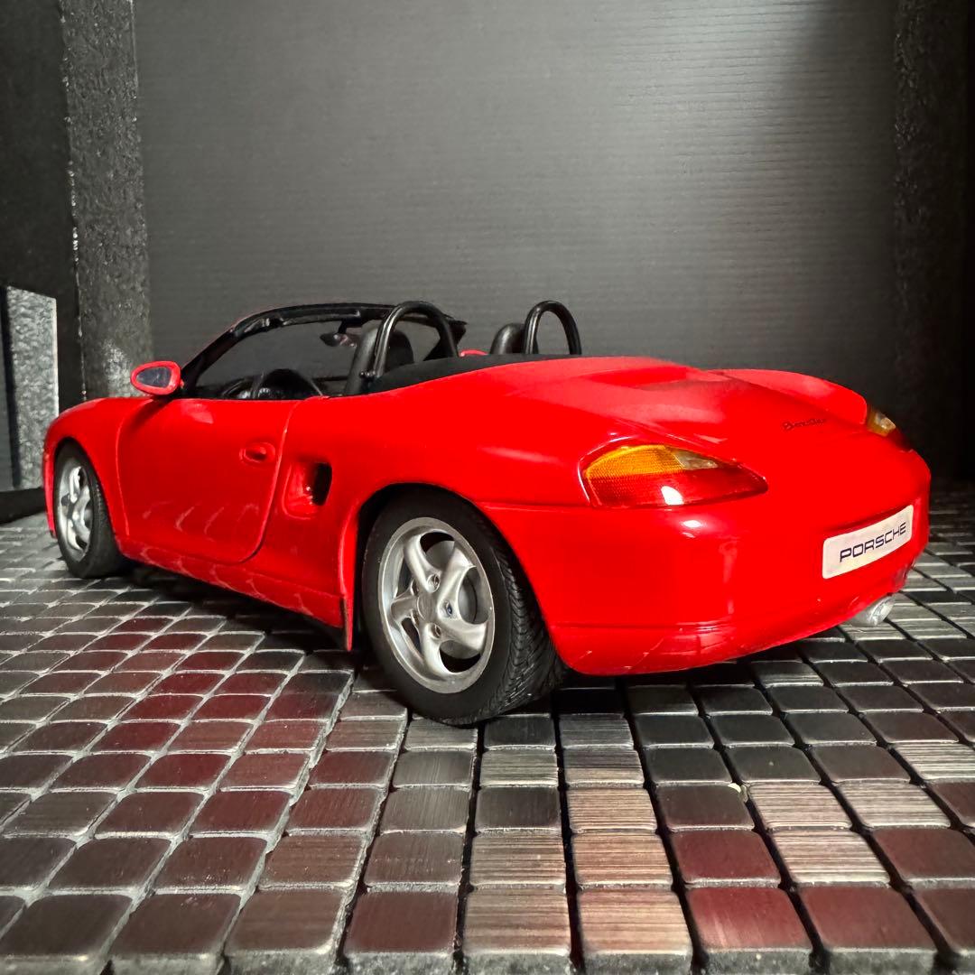 UTモデル　ポルシェ　ボクスター レッド
