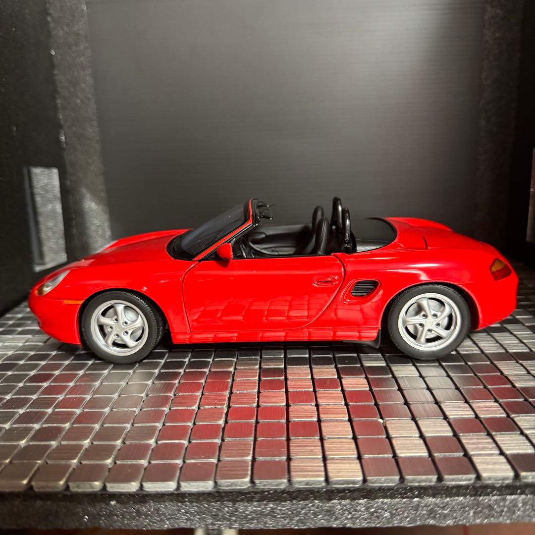 UTモデル　ポルシェ　ボクスター レッド