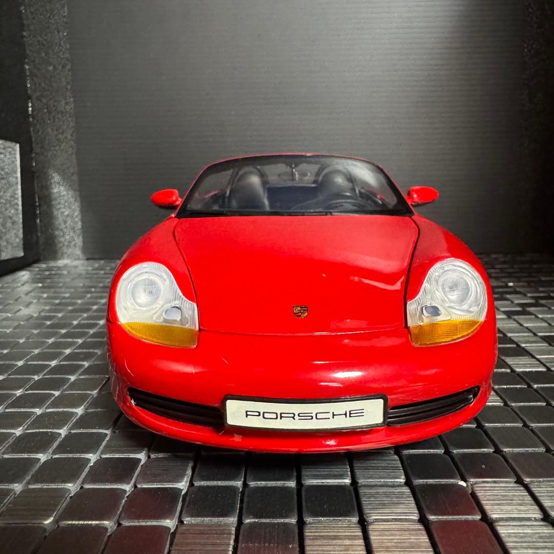 UTモデル　ポルシェ　ボクスター レッド