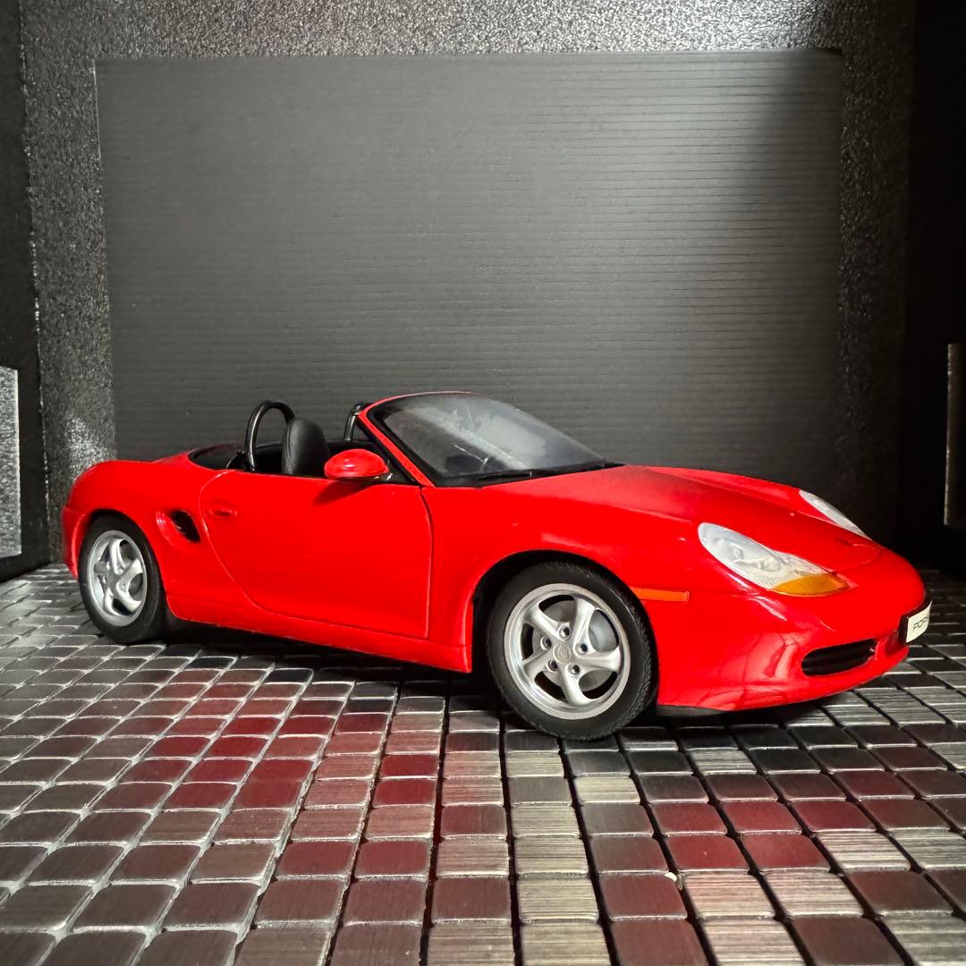 UTモデル　ポルシェ　ボクスター レッド