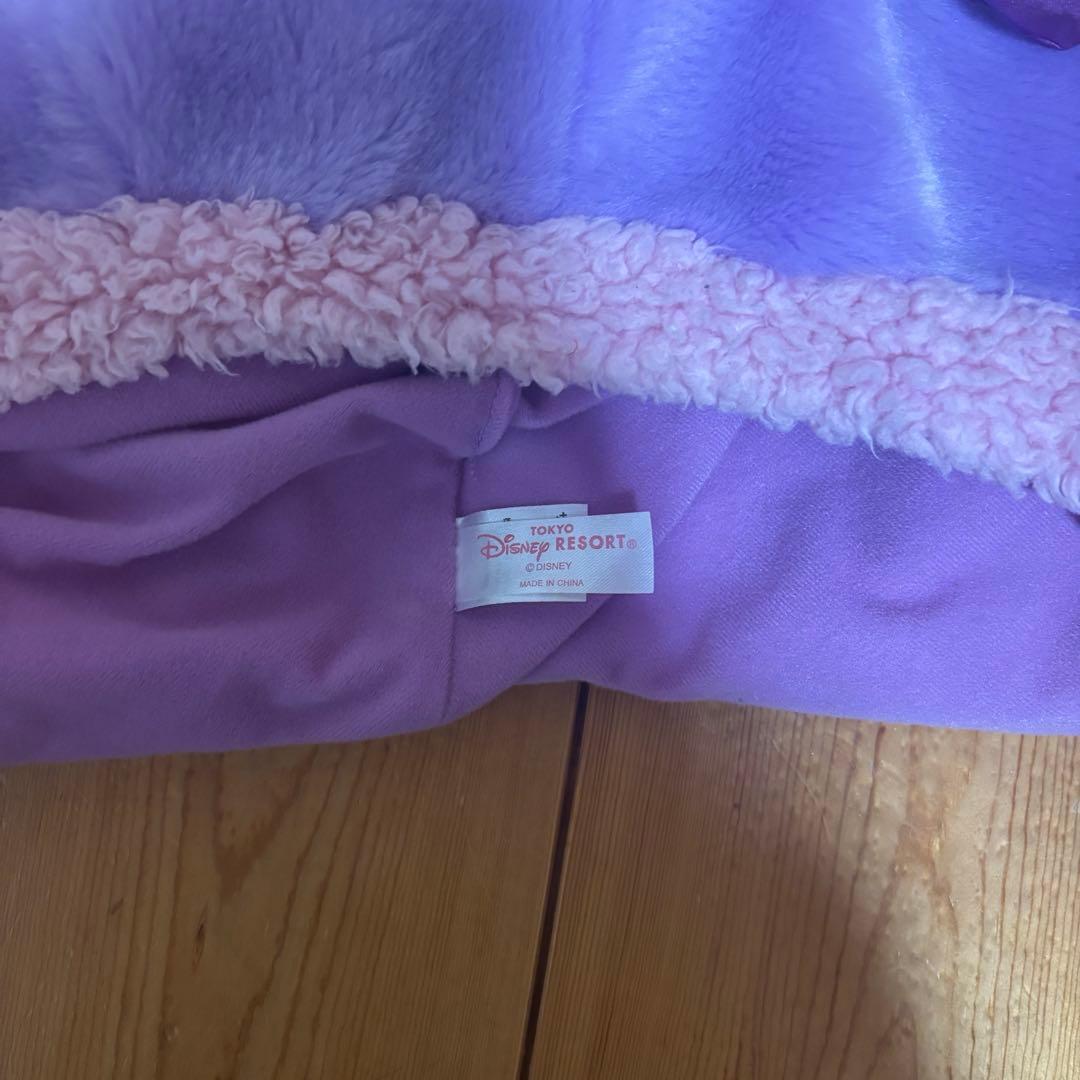 ディズニー ミニー ファンキャップ 紫 ラベンダー 帽子 リボン