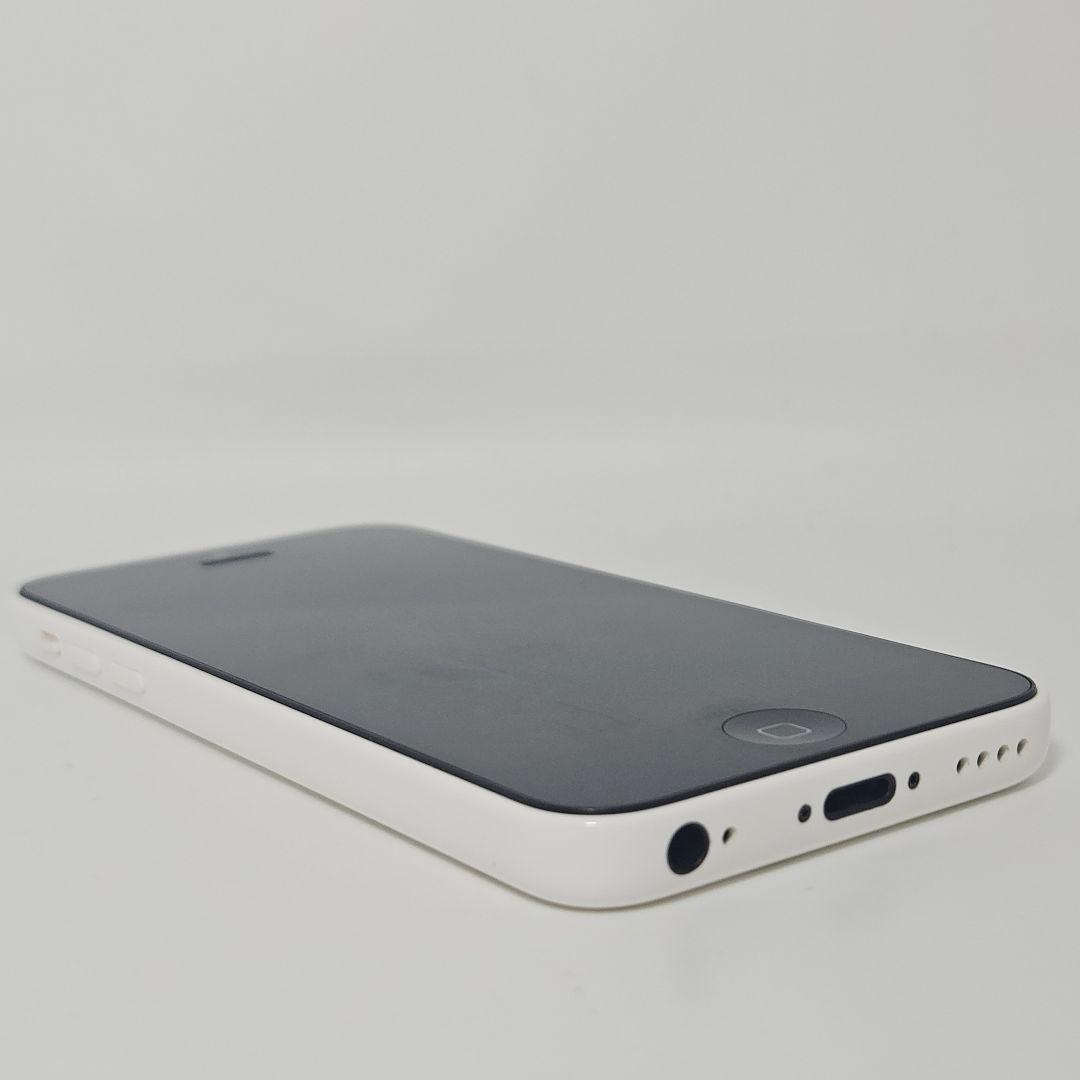 極美品 動作品 iPhone5C 32GB ホワイト 本体 MF149J/A