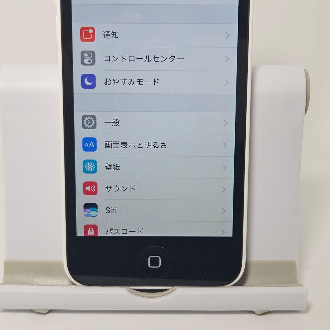 極美品 動作品 iPhone5C 32GB ホワイト 本体 MF149J/A