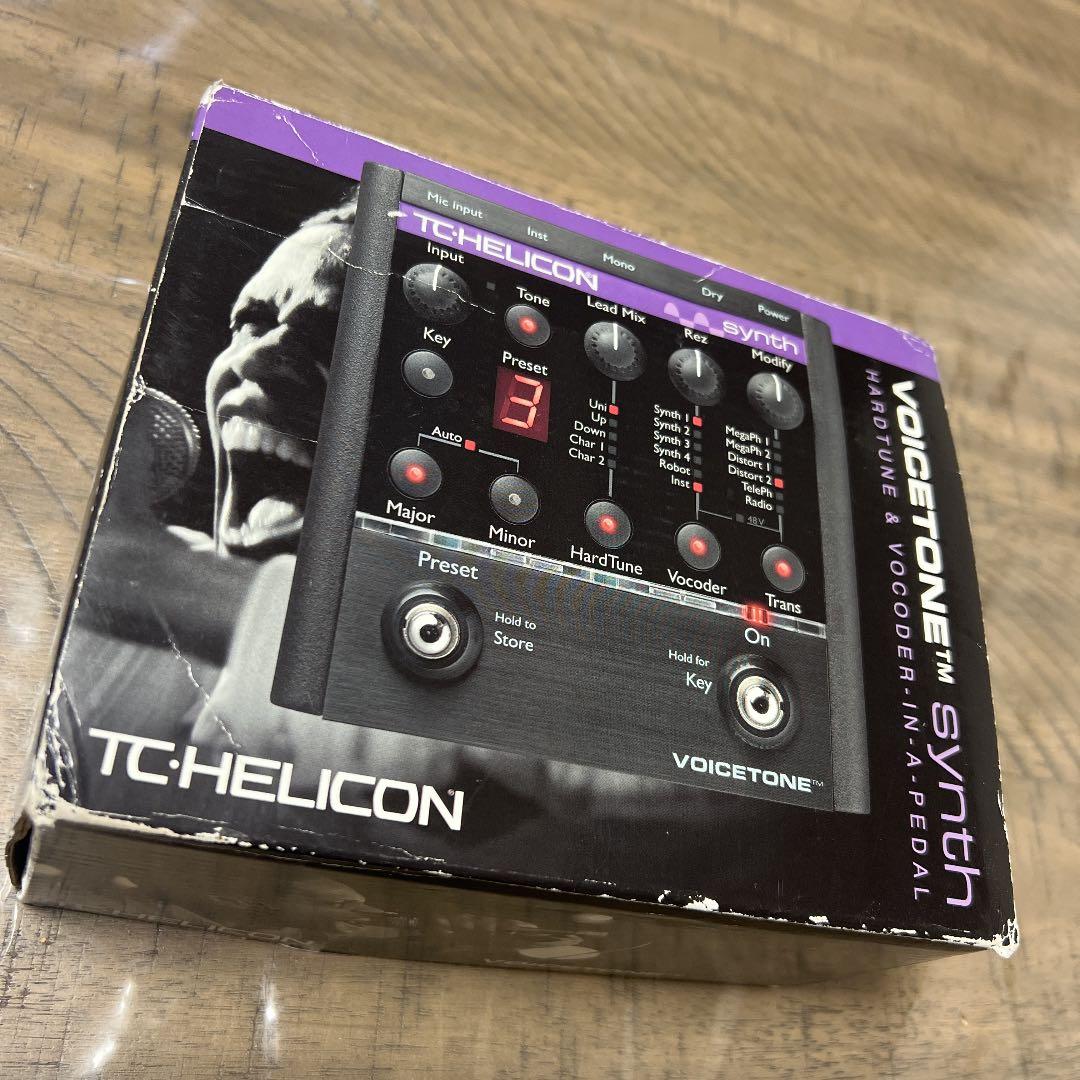 【激レア廃盤】TC-Helicon VoiceTone Synth 生産終了品
