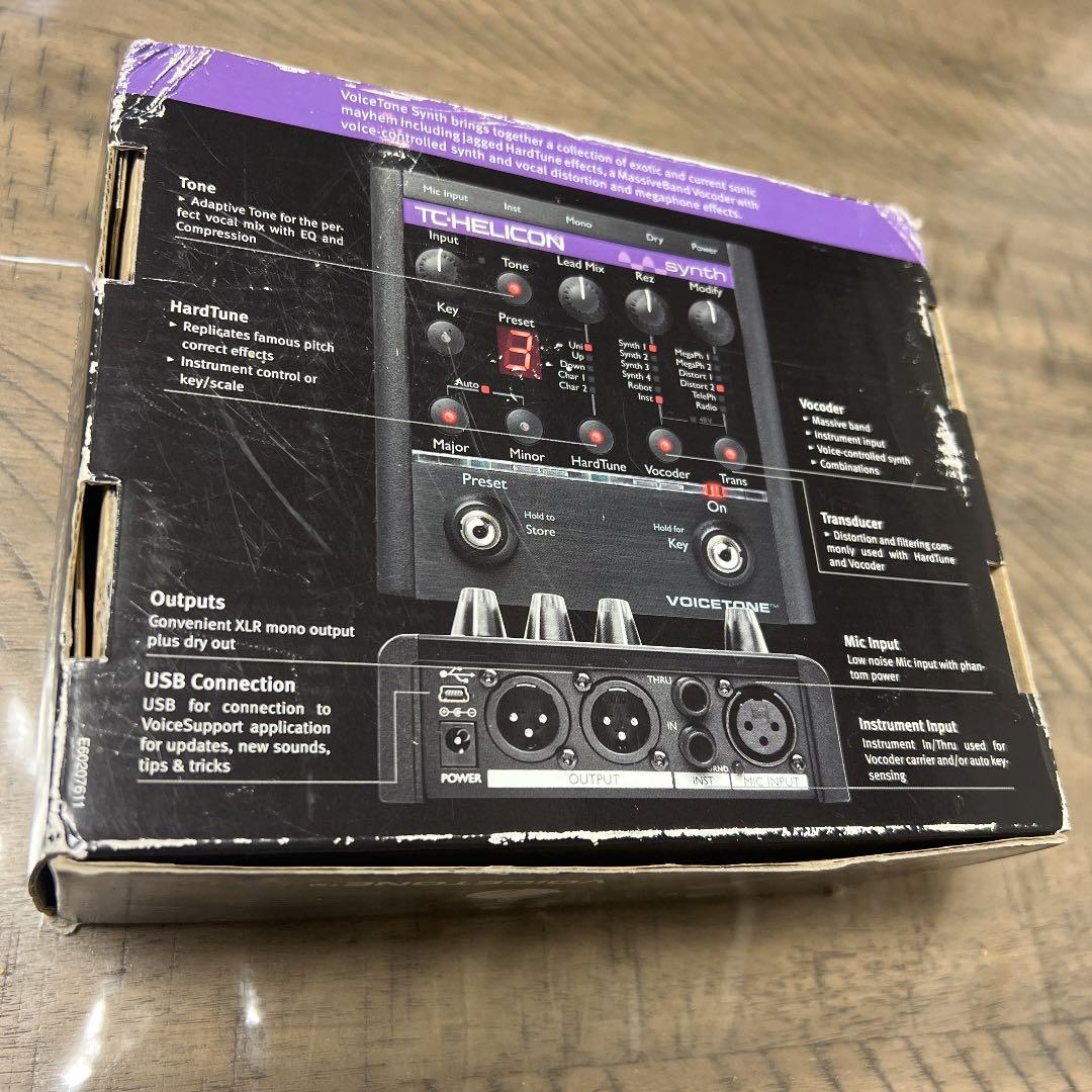 【激レア廃盤】TC-Helicon VoiceTone Synth 生産終了品