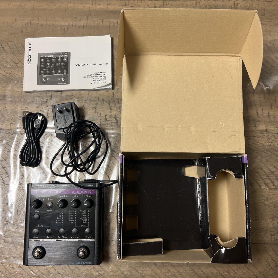 【激レア廃盤】TC-Helicon VoiceTone Synth 生産終了品