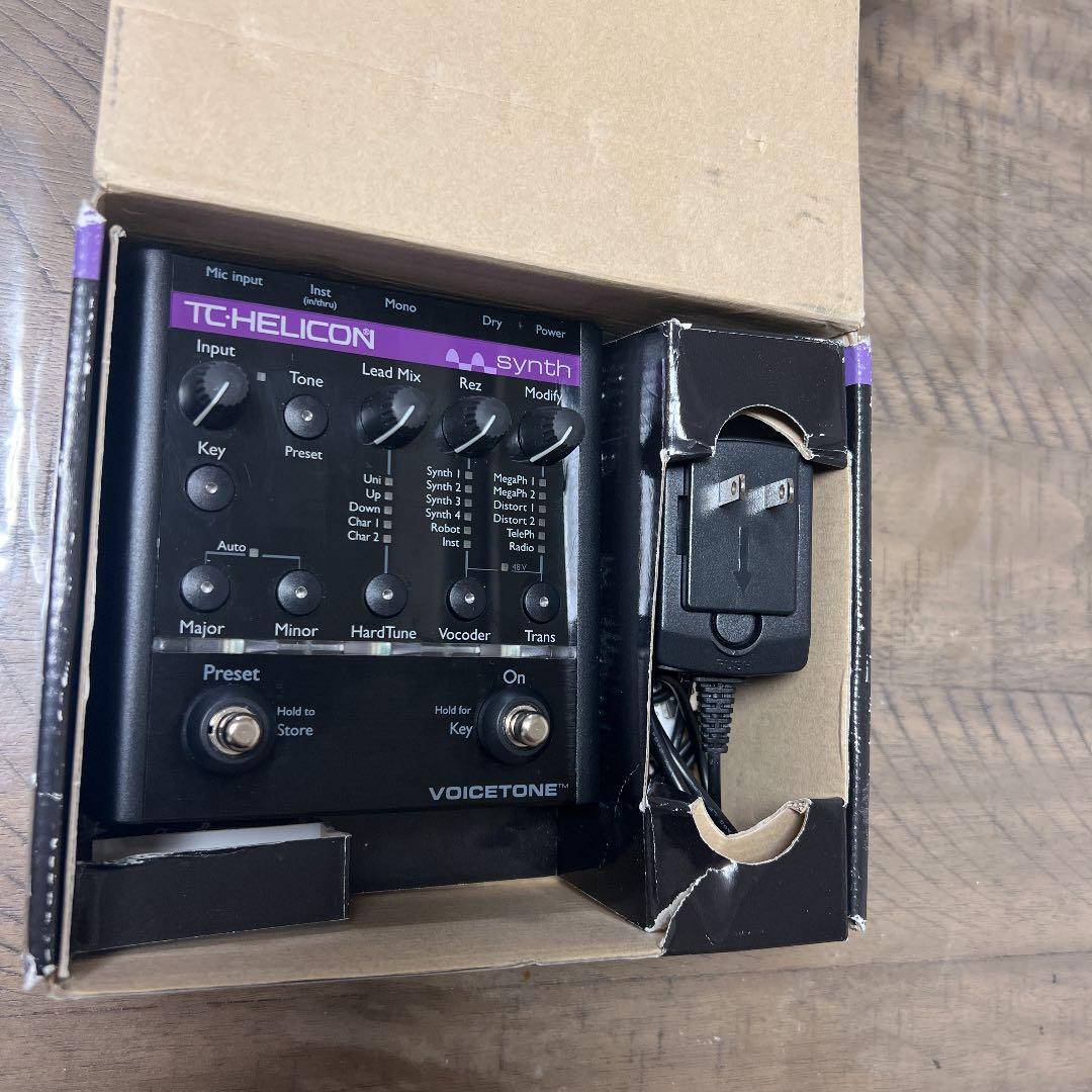 【激レア廃盤】TC-Helicon VoiceTone Synth 生産終了品