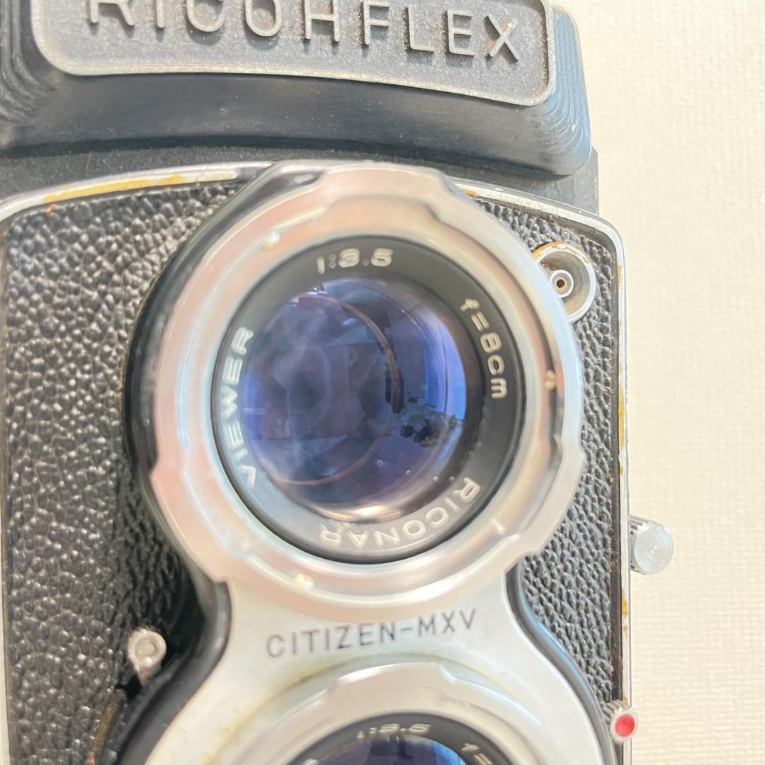 【完動品・美品】Ricohflex New Dia 二眼レフカメラ #533
