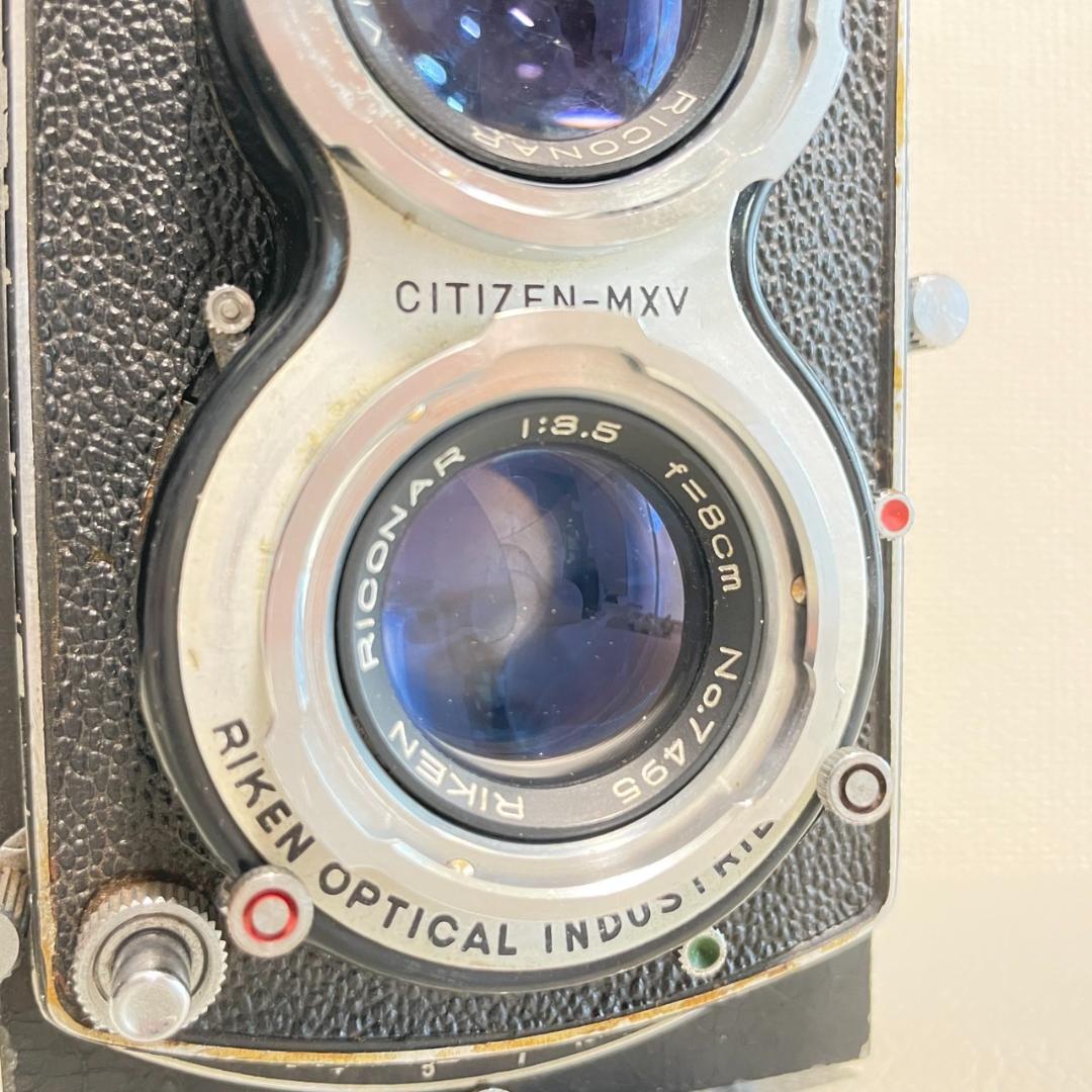 【完動品・美品】Ricohflex New Dia 二眼レフカメラ #533