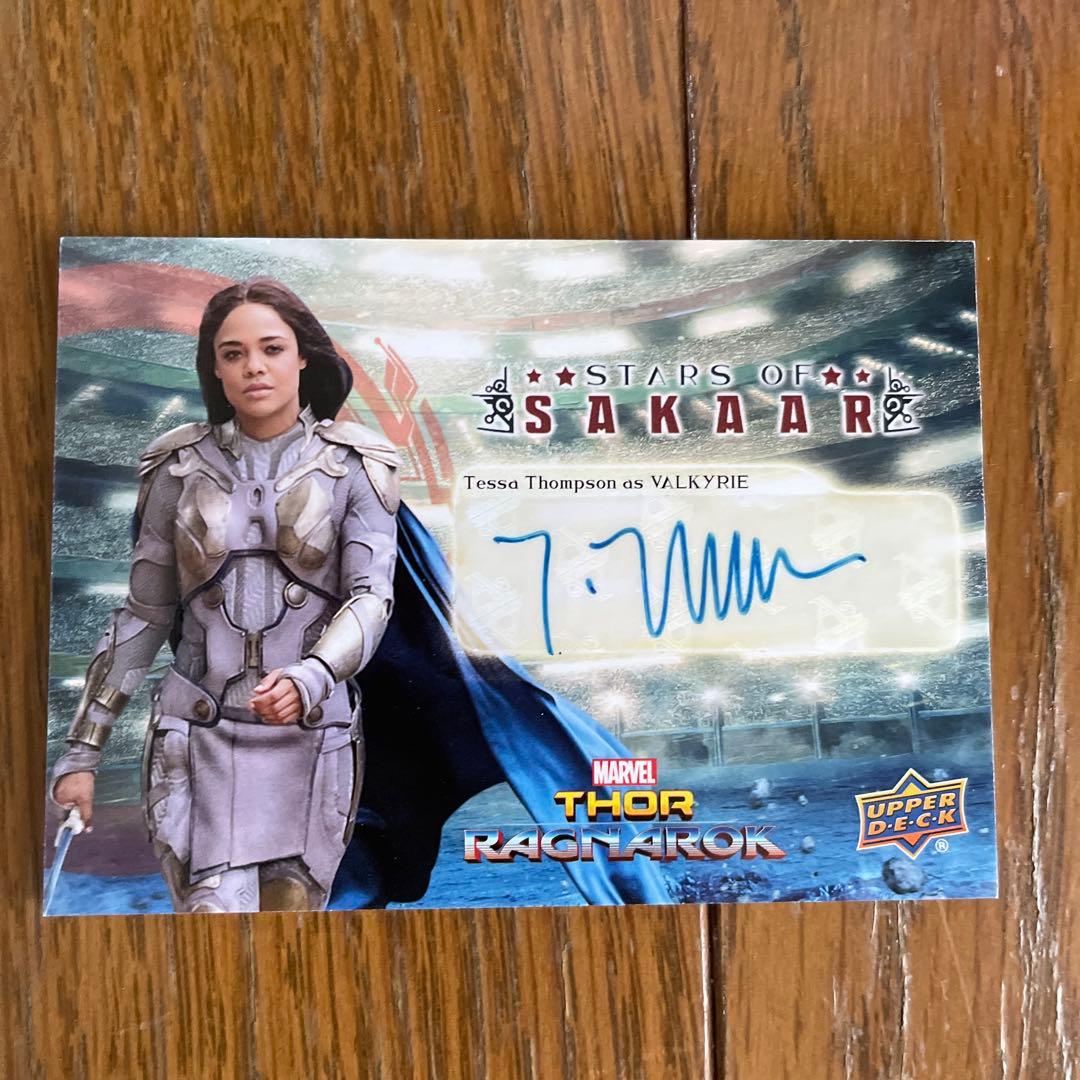 マーベル　サインカード