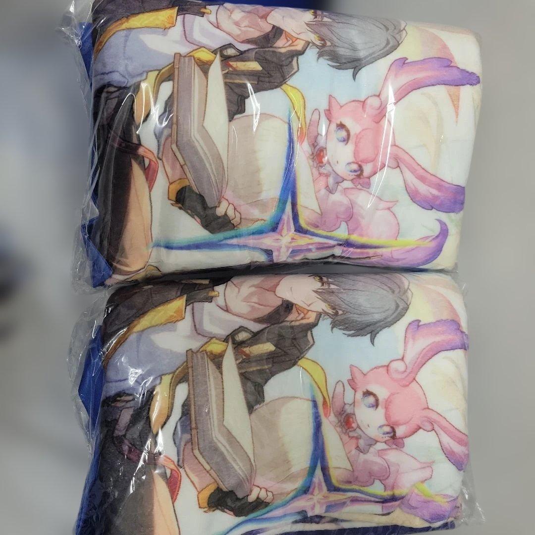 崩壊スターレイル 巾着付きブランケット 開拓者2個 特典クリアしおり10個