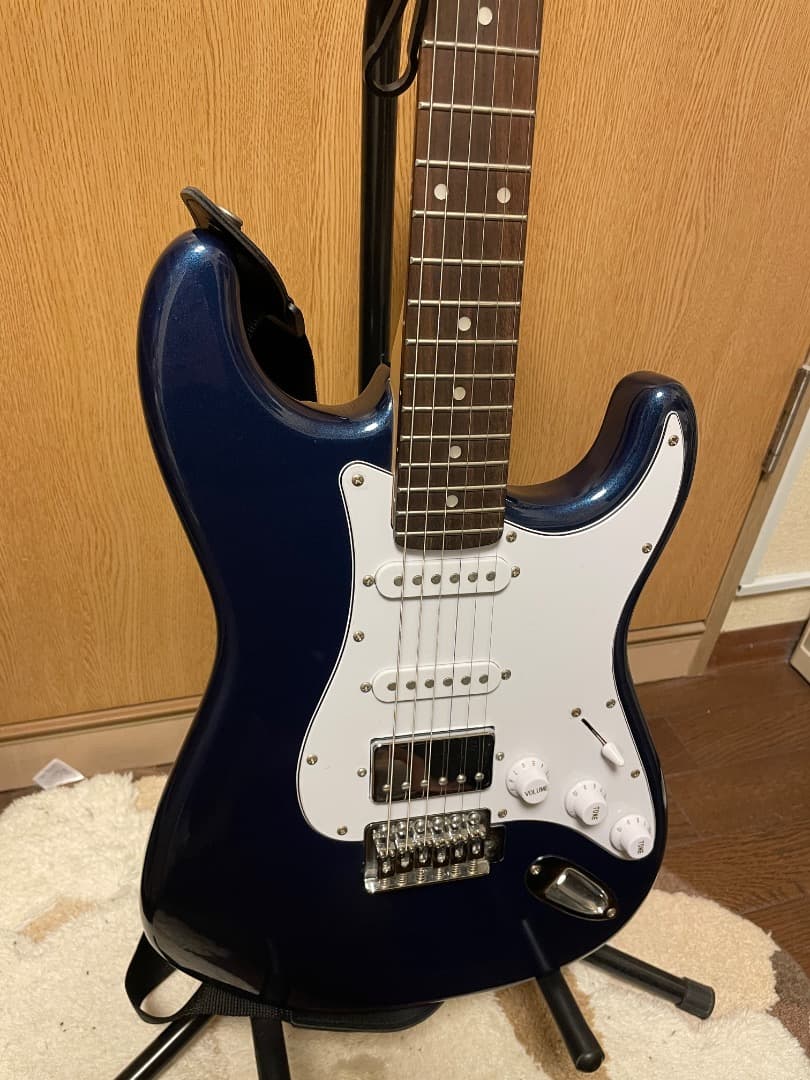 Bacchus Universe Series エレキギター ネイビーブルー