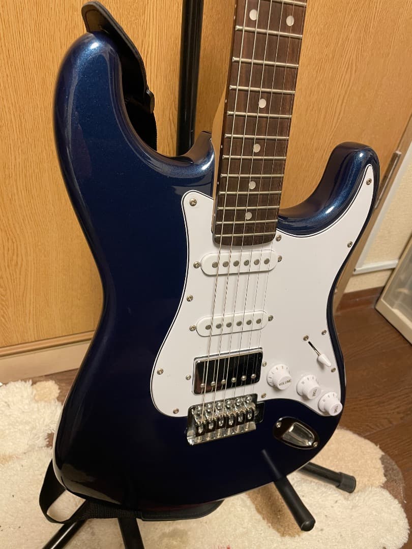 Bacchus Universe Series エレキギター ネイビーブルー