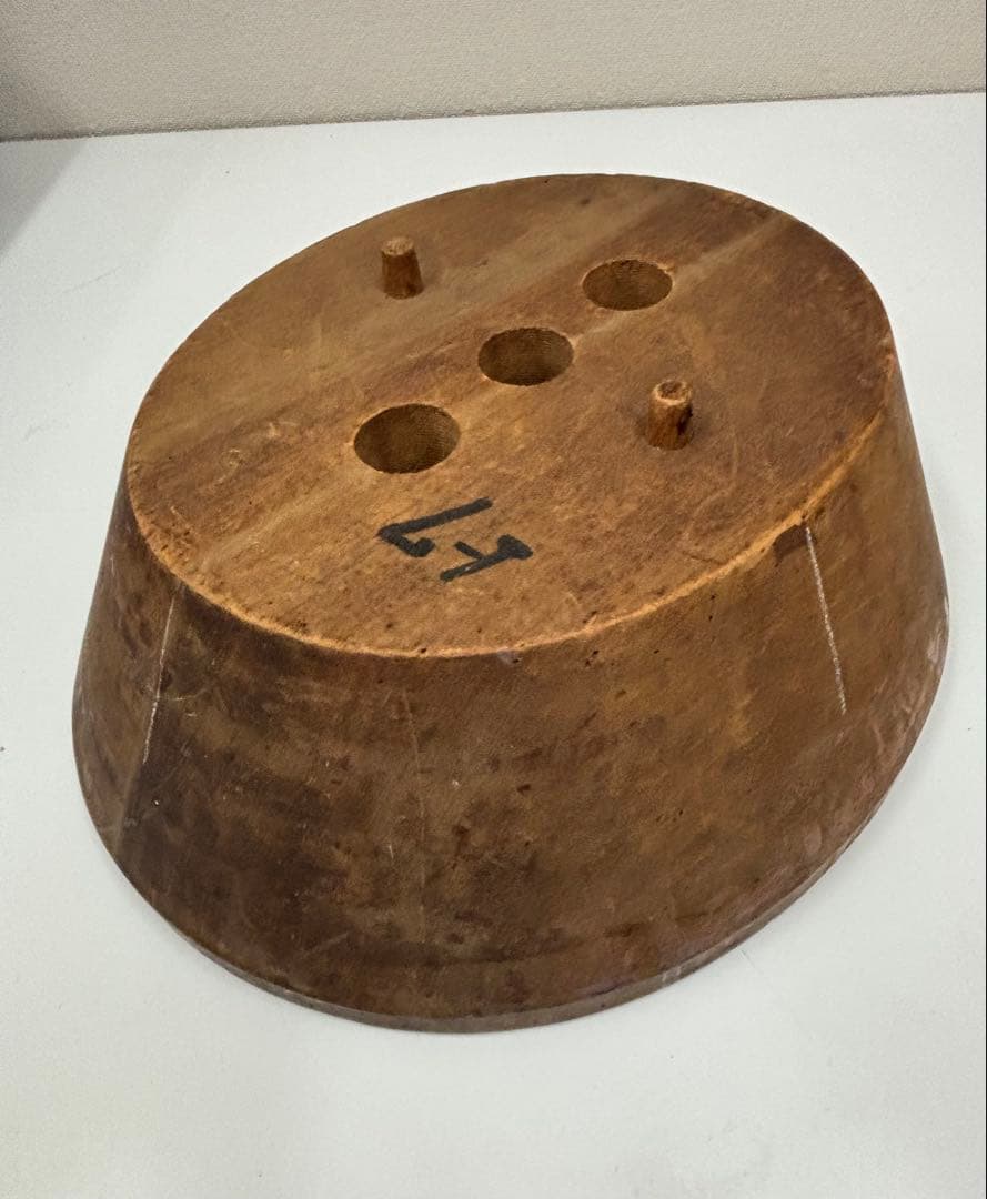 帽子木型ーブリム特別急下がり　57.0cm ブロカント