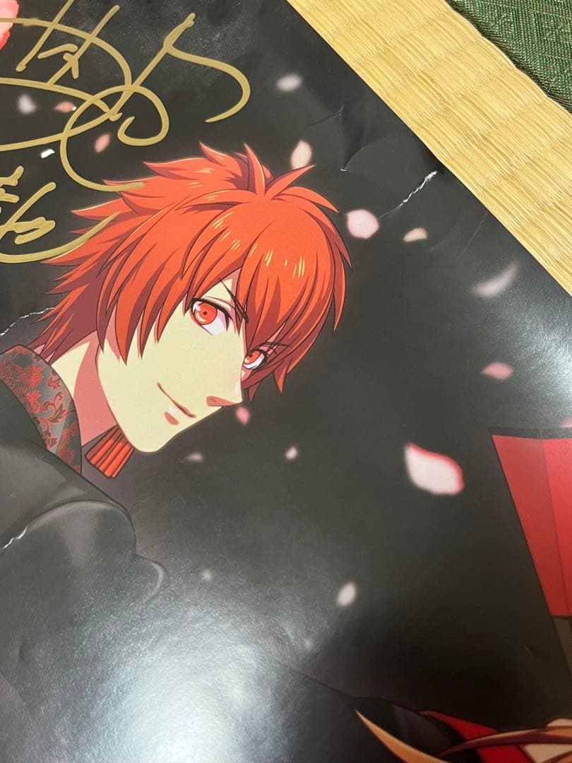 うたプリ 雪月花 ポスター FLOWER賞 直筆サイン入り