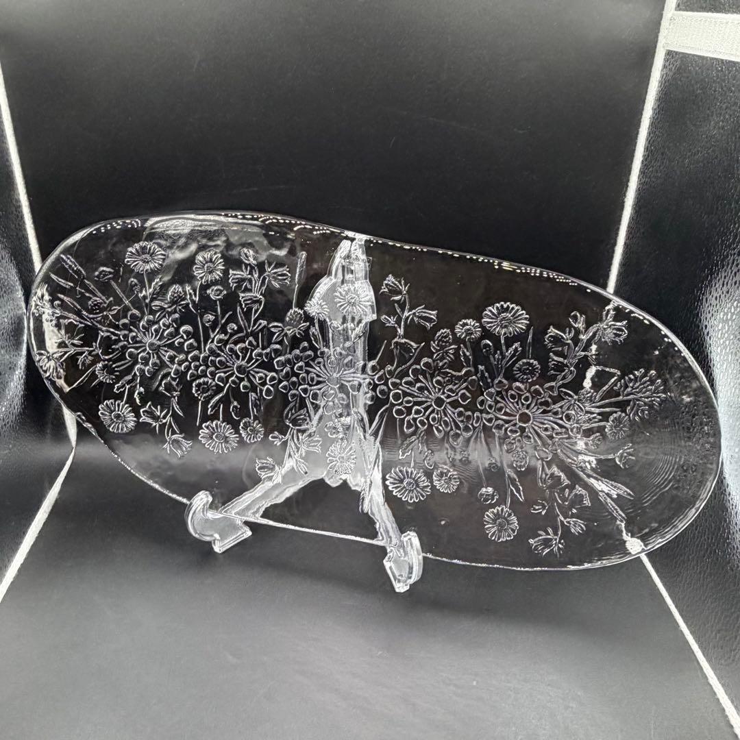 未使用 コスタ・ボダ ウラ ガラスプレート オーバル ボウル セット