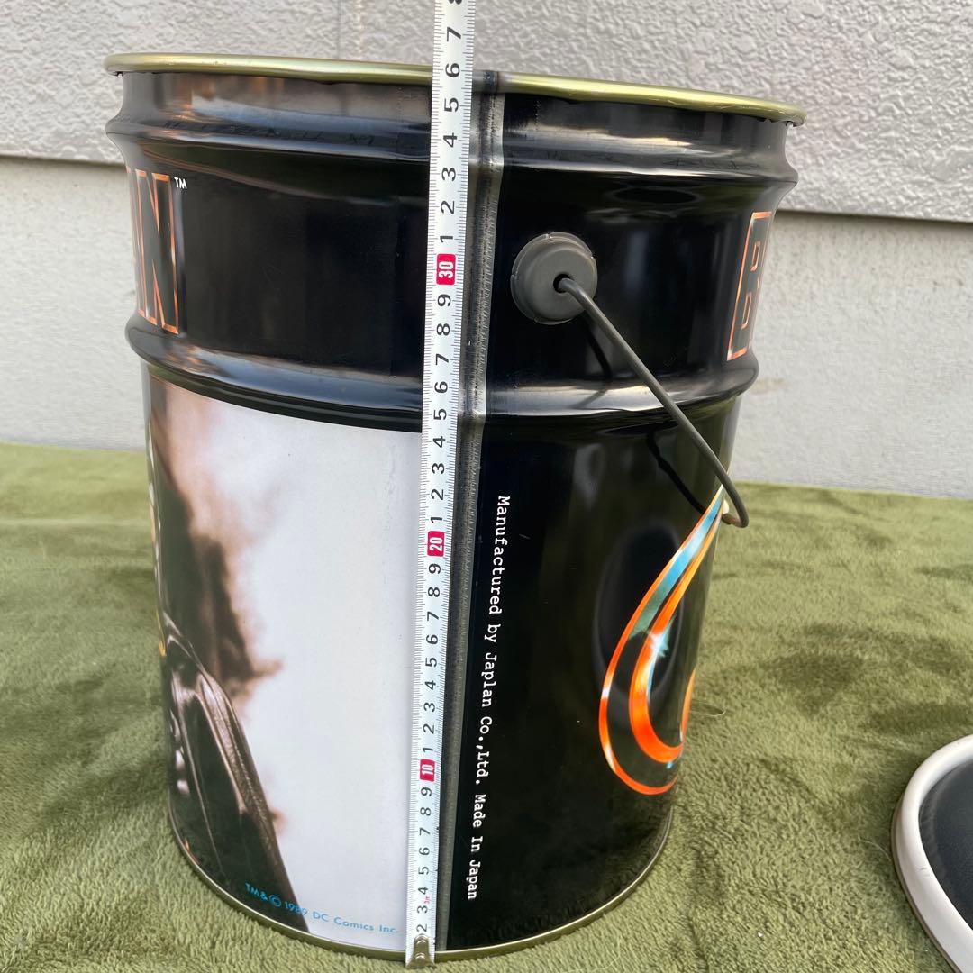 【激レア】1989年 バットマン ペール缶スツール 椅子 日本製 ヴィンテージ