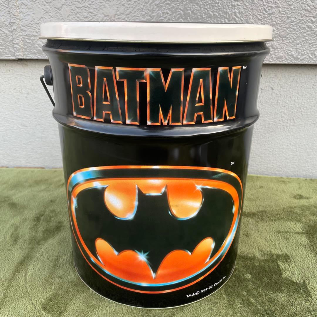 【激レア】1989年 バットマン ペール缶スツール 椅子 日本製 ヴィンテージ