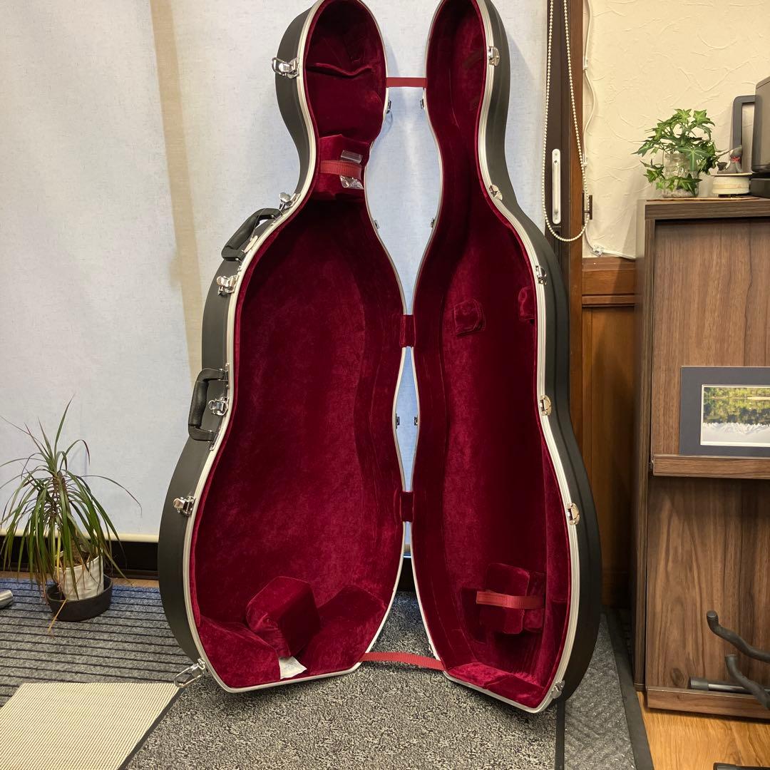 フルサイズ チェロ 木製 オレンジ、メーカーはプレイテック