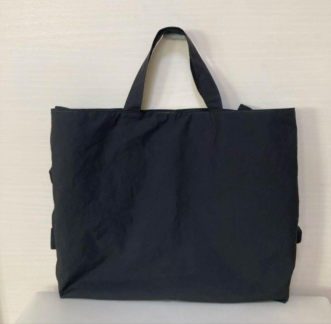 撥水ハンドメイドサイドフリルパール調ビーズレッスンバッグ上履き袋体操服着替え袋