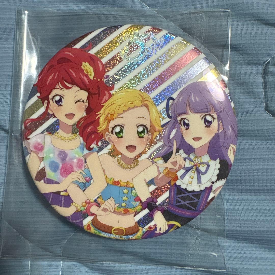 アイカツ　5thフェス　缶バッジ　蘭・あおい　最安値　おまけ付き