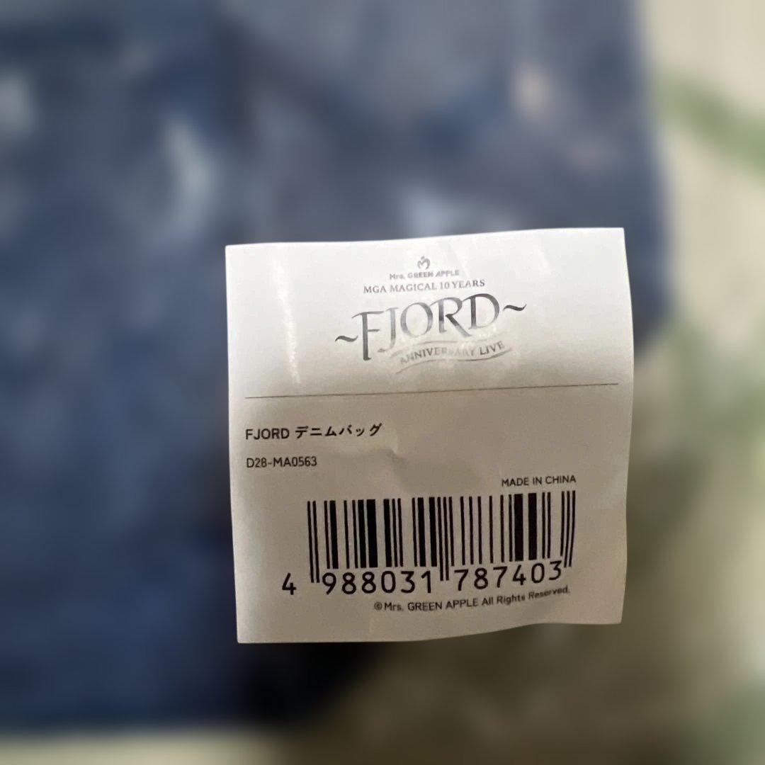 Mrs.GREEN APPLE〜FJORD〜デニムバッグ